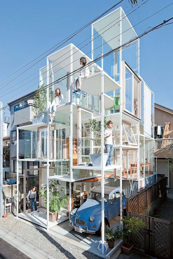 Σπίτι ΝΑ, Sou Fujimoto, Tokyo