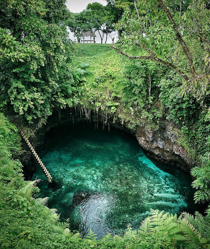 Sua Ocean Trench, Σαμόα