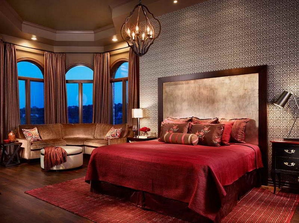 Sexy-Bedroom-Decor-with-red-carpet