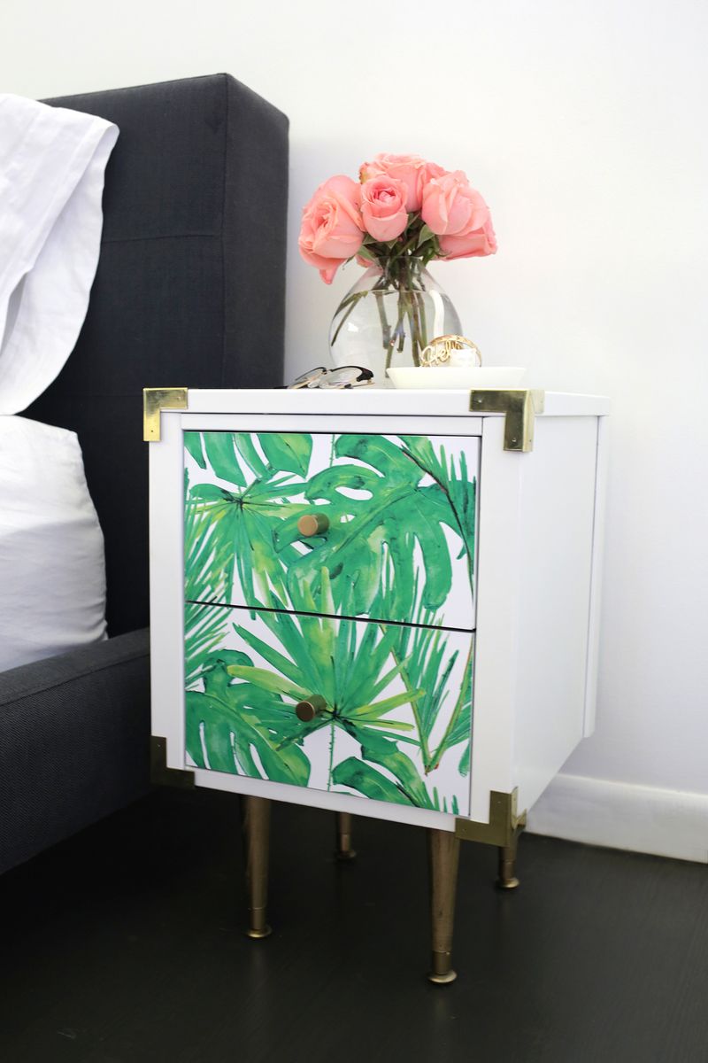 Nightstand-makeover-from-A-Beautiful-Mess