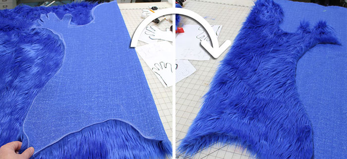 cookie-monster-rug-being-made