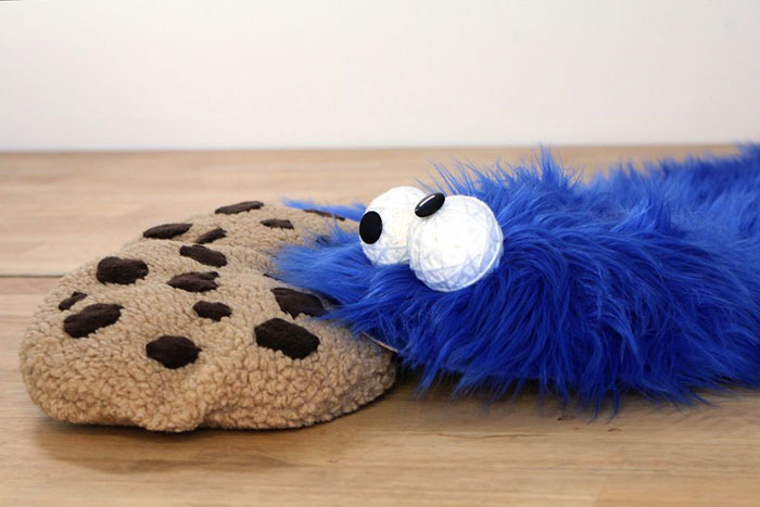 cookie-monster-rug-pillows