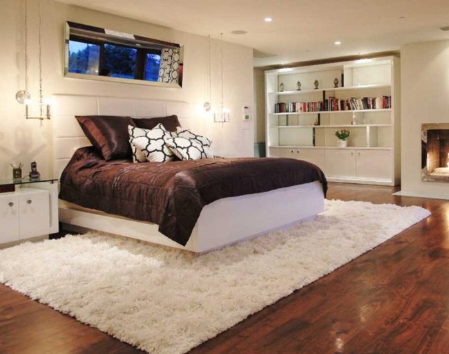 how-do-you-place-a-rug-in-a-bedroom